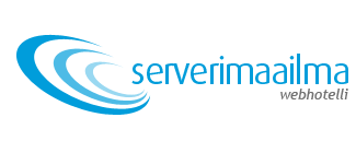 Laadukkaita ja edullisia webhotelli-palveluita tarjoavan Serverimaailma.com-palveluntarjoajan logo